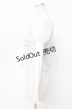 画像3: LIZ LISA / 起毛レースビスチェ切替ニット 0 ラベンダー Y-25-09-29-218-LO-TO-SZ-ZY