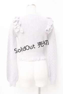 画像2: LIZ LISA / フラワービジュニットトップス 0 ラベンダー Y-25-09-29-219-LO-TO-SZ-ZI