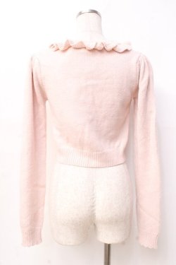 画像2: LIZ LISA / レース×フラワーモチーフニットカーディガン 0 ピンク Y-25-09-29-221-LO-TO-SZ-ZY