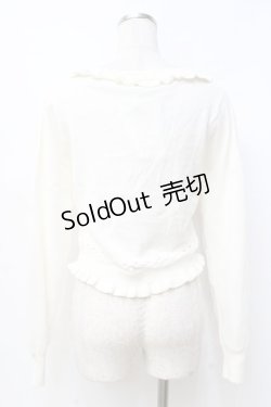 画像2: LIZ LISA / スウィートラテ柄カーディガン 0 アイボリー Y-25-09-29-222-LO-TO-SZ-ZY