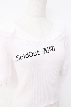 画像3: LIZ LISA / 襟レースリブニット 0 ピンク Y-25-09-29-223-LO-TO-SZ-ZI