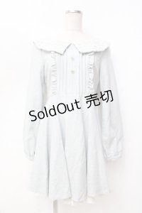 LIZ LISA / ツイード風ワンピース 0 サックス Y-25-09-29-228-LO-OP-SZ-ZY