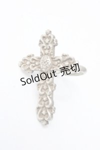 Angelic Pretty / Brilliant Crossリング  シルバー Y-25-09-29-033-AP-AC-SZ-ZY