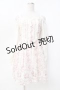LIZ LISA / レース花柄ワンピース 0 オフ白 Y-25-09-29-232-LO-OP-SZ-ZI