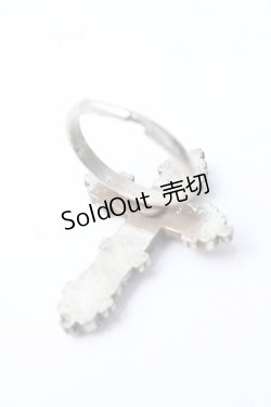 画像2: Angelic Pretty / Brilliant Crossリング  シルバー Y-25-09-29-033-AP-AC-SZ-ZY