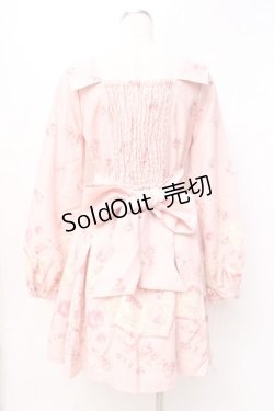 画像2: LIZ LISA / BOOK柄ワンピース 0 ピンク Y-25-09-29-239-LO-OP-SZ-ZI