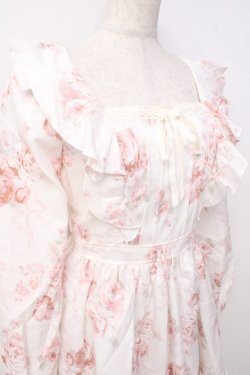 画像3: LIZ LISA / 羽×花柄ワンピース 0 ホワイト Y-25-09-29-241-LO-OP-SZ-ZY