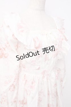 画像3: LIZ LISA / 羽×花柄ワンピース 0 ホワイト Y-25-09-29-241-LO-OP-SZ-ZI