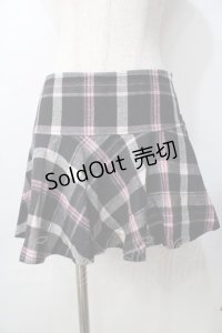 LIZ LISA / ツイード調チェック柄スカート 0 黒 Y-25-09-29-248-LO-SK-SZ-ZY