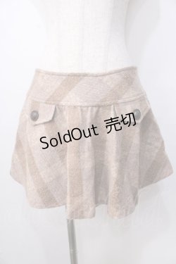 画像1: LIZ LISA / フェイクポケットフレアスカート 0 ブラウン Y-25-09-29-250-LO-SK-SZ-ZY