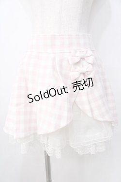 画像1: LIZ LISA / ギンガムチェックスカパン 0 ピンク Y-25-09-29-253-LO-PA-SZ-ZY