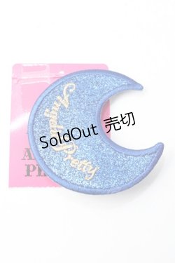 画像1: Angelic Pretty / Twinkle Moonクリップ  ネイビー Y-25-09-29-037-AP-AC-SZ-ZY