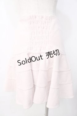 画像2: LIZ LISA / リボン付ハイウエストウールスカート 0 ピンク Y-25-09-29-262-LO-SK-SZ-ZY