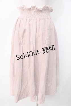 画像2: LIZ LISA / レースアップコーデュロイスカート 0 ピンク Y-25-09-29-267-LO-SK-SZ-ZI