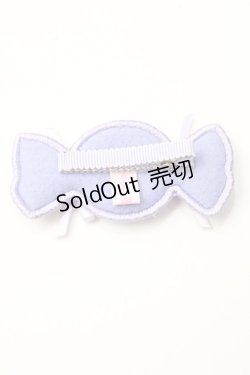 画像2: Angelic Pretty / HappyストライプCandyワッペンクリップ  ラベンダー Y-25-09-29-038-AP-AC-SZ-ZY