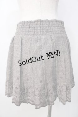 画像2: LIZ LISA / 雪の結晶刺繍吊りスカート 0 ブラウン Y-25-09-29-273-LO-SK-SZ-ZY