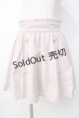 LIZ LISA / グレンチェック台形スカート 0 ピンク Y-25-09-29-274-LO-SK-SZ-ZI