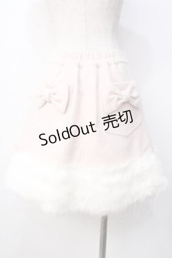 画像2: LIZ LISA / 裾ファースカート 0 ピンク Y-25-09-29-280-LO-SK-SZ-ZI