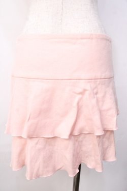 画像2: LIZ LISA / ウールフリルスカート 9 ピンク Y-25-09-29-282-LO-SK-SZ-ZY