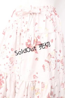 画像3: PINK HOUSE / アニバーサリーケーキプリントスカート F ピンク Y-25-09-30-024-LO-SK-SZ-ZY