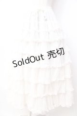 PINK HOUSE / ポルカドットチュールスカート F 生成り Y-25-09-30-025-LO-SK-SZ-ZY