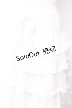 画像3: PINK HOUSE / ポルカドットチュールスカート F 生成り Y-25-09-30-025-LO-SK-SZ-ZY