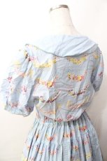 画像5: PINK HOUSE / le langage des fleurs ptワンピース  サックス Y-25-09-30-006-LO-OP-AS-ZY (5)