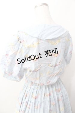 画像5: PINK HOUSE / le langage des fleurs ptワンピース  サックス Y-25-09-30-006-LO-OP-AS-ZY