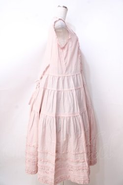 画像6: PINK HOUSE / ローンノースリーブワンピース  ピンク Y-25-09-30-010-LO-OP-AS-ZY