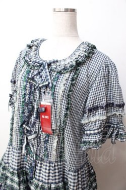 画像3: PINK HOUSE / ギンガムティアードワンピース  グリーン Y-25-09-30-011-LO-OP-SZ-ZY