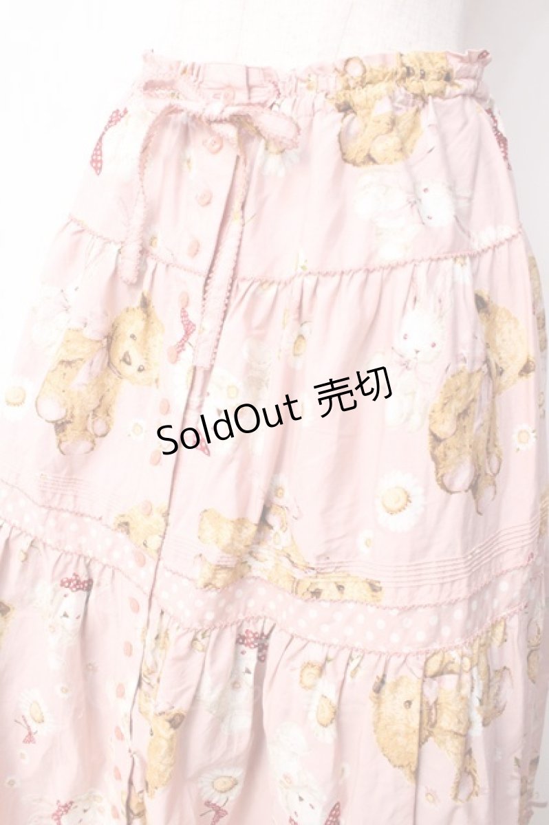 画像3: PINK HOUSE / ひな菊ロンドプリントスカート  ピンク Y-25-09-30-018-LO-SK-SZ-ZY (3)