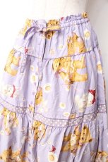 画像3: PINK HOUSE / ひな菊ロンドプリントスカート  ラベンダー Y-25-09-30-019-LO-SK-SZ-ZY (3)
