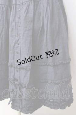 画像4: PINK HOUSE / ライトデニムのスカート F インディゴ Y-25-09-30-020-LO-SK-SZ-ZY