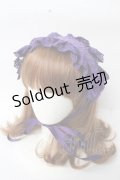 ATELIER PIERROT / Gothic Lattices Headdress  パープル Y-25-10-03-041-EL-AC-SZ-ZY