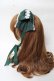 画像2: axes femme kawaii / レディローズヘッドドレス  グリーン Y-25-10-03-044-AX-AC-SZ-ZY (2)