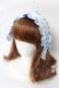 画像1: Ank Rouge / フリルヘッドドレス  サックス Y-25-10-03-045-CA-AC-SZ-ZY (1)