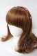 画像1: axes femme / フロッキーリボンカチューシャ  赤 Y-25-10-03-050-AX-AC-SZ-ZY (1)