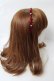 画像3: axes femme / フロッキーリボンカチューシャ  赤 Y-25-10-03-050-AX-AC-SZ-ZY (3)