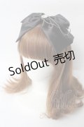 GOTH / ビジュー付きリボンカチューシャ  黒 Y-25-10-03-052-GO-AC-SZ-ZT1008Y