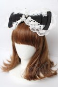 LOLITA / ビックリボンカチューシャ  黒 Y-25-10-03-053-LO-AC-SZ-ZY