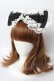 画像1: LOLITA / ビックリボンカチューシャ  黒 Y-25-10-03-053-LO-AC-SZ-ZY (1)