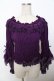 画像1: Vallee lys / Blossom Breeze Blouse  パープル Y-25-10-03-081-GO-BL-SZ-ZY (1)