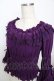 画像3: Vallee lys / Blossom Breeze Blouse  パープル Y-25-10-03-081-GO-BL-SZ-ZY (3)