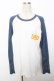 画像1: HYSTERIC GLAMOUR / 長袖ラグランT  白 Y-25-10-03-089-PU-TS-SZ-ZY (1)