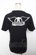 画像2: 【SALE】HYSTERIC GLAMOUR / ヴィンテージロックT  黒 Y-25-10-03-091-PU-TO-SZ-ZT217 (2)