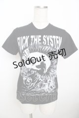 SEX POT ReVeNGe / プリントTシャツ  黒 Y-25-10-03-094-SP-TO-SZ-ZT190