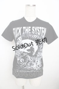 SEX POT ReVeNGe / プリントTシャツ  黒 Y-25-10-03-094-SP-TO-SZ-ZT190