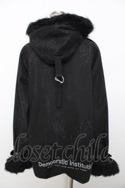 画像2: h.ANARCHY / ベルトデザインブルゾン  黒 Y-25-10-03-104-HN-CO-SZ-ZY