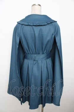 画像2: axes femme POETIQUE / スリット袖風ノースリワンピ M グリーン Y-25-10-03-108-AX-OP-SZ-ZY