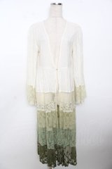 axes femme / グラデーションレースガウン  グリーン Y-25-10-03-109-AX-TO-SZ-ZI